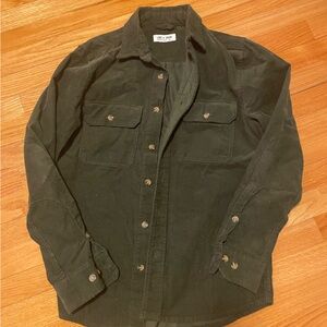 Men's Green Corduroy Jacket
